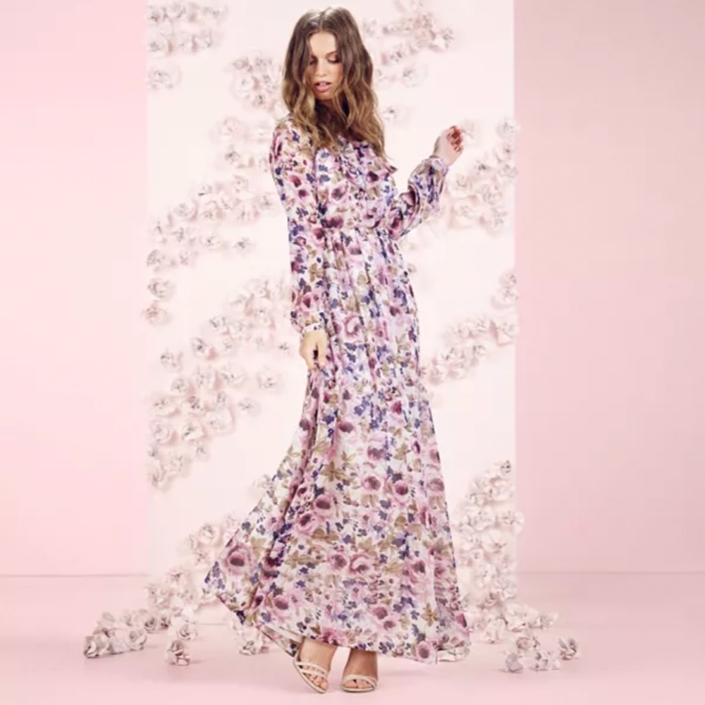 COPY - Lauren Conrad Floral Maxi dress